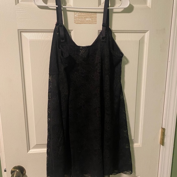 No Boundaries Black Lace Kids Dress - Picture 3 of 3